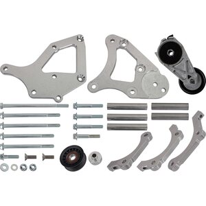 ICT Billet - 551940-3 - LS Truck A/C Compressor Relocation Bracket Kit