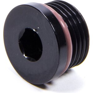 XRP - IHP008 - -8 ORB Internal Hex Port Plug - Aluminum - Black