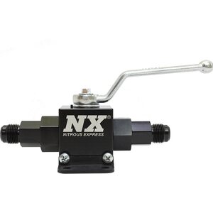 Nitrous Express - 15159-6 - Remote Nitrous Shutoff Valve 6an Inlet/Outlet