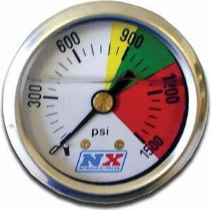 Nitrous Express - 15508 - Nitrous Pressure Gauge 0-1500psi