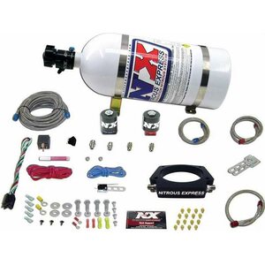 Nitrous Express - 20933-10 - EFI Plate Nitrous Kit - GM LS 4-Bolt Plate 102mm
