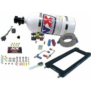 Nitrous Express - 20940-10 - EFI Hi-Ram Plate System w/10lb Bottle