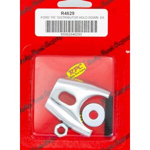 RPC - R4629 - Ford FE Comp Style Distributor Clamp Chrome