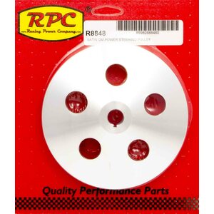 RPC - R8848 - Pre 84 GM Power Steering Pulley Satin Alum