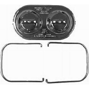 RPC - R9102 - GM Master Brake Cylinder Cover Chrome
