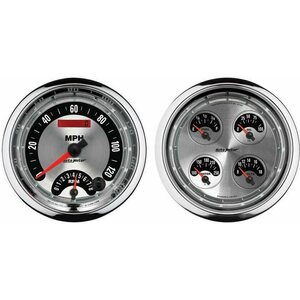 AutoMeter - 1205 - 5in A/M 2-Piece Quad Gauge Kit