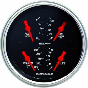 AutoMeter - 1412 - 3-3/8in Quad Gauge
