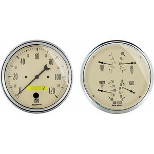 AutoMeter - 1803 - 5in A/B Quad Gauge/Speedo Kit