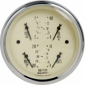 AutoMeter - 1812 - 3-3/8in A/B Quad Gauge