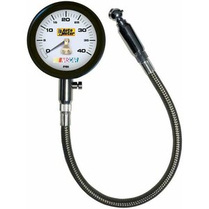 AutoMeter - 2162 - Tire Pressure Gauge 0-40 PSI Analog w/Bleed Valve