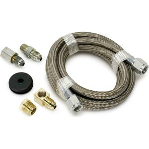 AutoMeter - 3228 - 6 Ft Braided Stl Line Ki