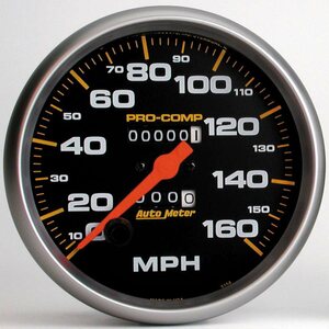 AutoMeter - 5154 - 160 Mph Mech Speedo 5in