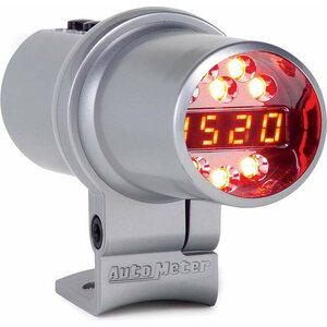 AutoMeter - 5344 - 2-1/16in D/P/S Shift Light - 1 Stage- Silver
