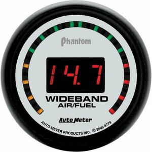 AutoMeter - 5779 - 2-1/16 Phantom Air/Fuel Ratio Wideband Gauge