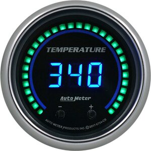 AutoMeter - 6754-CB - 2-1/16 Fluid Temp Gauge Elite Digital CB Series