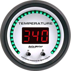 AutoMeter - 6754-PH - 2-1/16 Fluid Temp Gauge Elite Digital PH Series