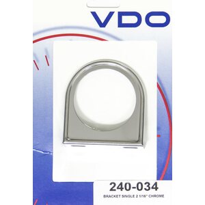 VDO - 240-034 - Chrome One Hole 2-1/16In Mount Bracket