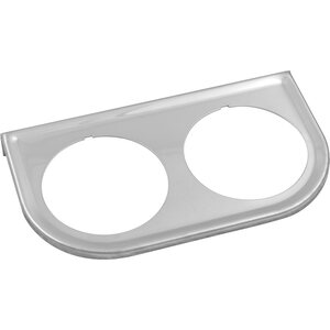 EQUUS - E9822 - Gauge Mount Panel 2 in Chrome Double