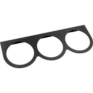 EQUUS - E9943 - Gauge Mount Panel 2-5/8 Black Triple
