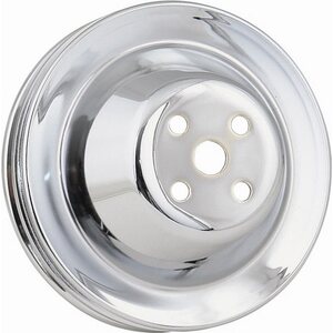 Mr. Gasket - 4971 - Chrm.W-Pump Dbl.Pulley