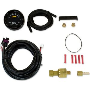 AEM - 30-0306 - X-Series Boost Pressure Gauge -30inHg-35psi