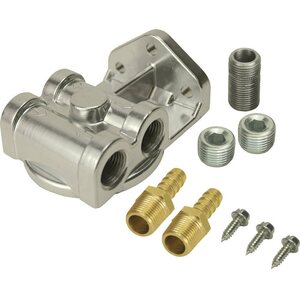 Derale - 13049 - Side-Ports Filter Mount Kit 3/8in NPT
