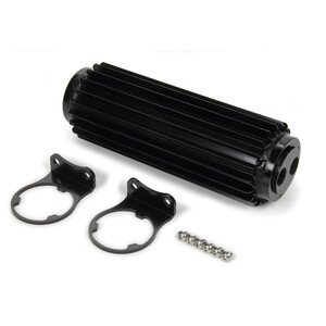 Derale - 13279 - Single-Pass Heat Sink Co Oler 10In Black Anodize