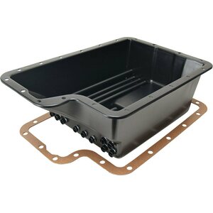 Derale - 14208 - Black Trans Pan Ford 4R100/E4OD/5R110/5R110W
