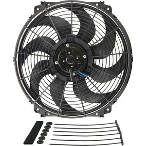 Derale - 16626 - 16in Tornado Electric Fan w/Standard Mount Kit