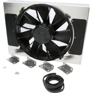 Derale - 16814 - RAD Fan w/Alum Shroud Assembly
