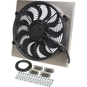 Derale - 16819 - RAD Fan w/Alum Shroud Assembly