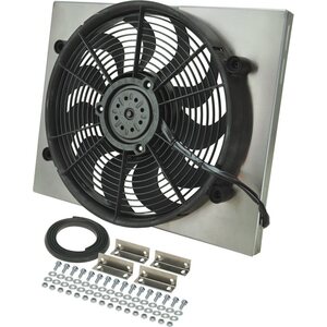 Derale - 16823 - RAD Fan w/Alum Shroud Assembly