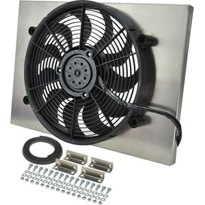 Derale - 16828 - RAD Fan w/Alum Shroud Assembly
