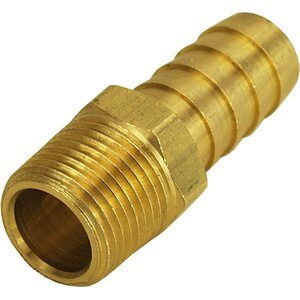 Derale - 98102 - Straight Hose Barb Fitti ng 3/8 NPT M x 1/2 Barb