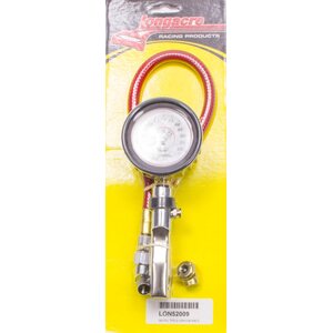 Longacre - 52-52009 - Tire Gauge 0-60PSI 2.5in GID Quick Fill Deluxe