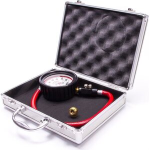 Longacre - 52-52011 - Tire Gauge 0-40PSI 3.5in GID Dual Bleed