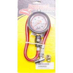 Longacre - 52-52022 - Tire Gauge 0-30PSI 2.5in GID Liquid Filled