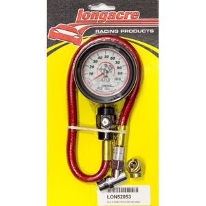 Longacre - 52-52053 - Tire Gauge 0-100Psi 2.5 In Gid Deluxe