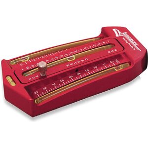 Longacre - 52-78273 - Billet Caster Camber Gauge w/Case
