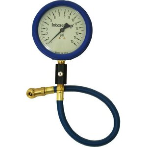 Intercomp - 360058 - Air Gauge 15 x 1/2 psi 4in Glow Dial