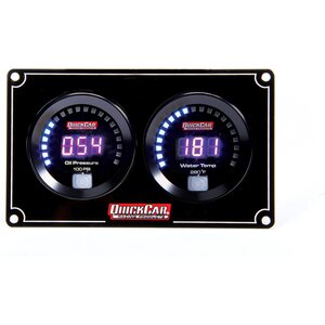 QuickCar - 67-2001 - Digital 2-Gauge Panel OP/WT