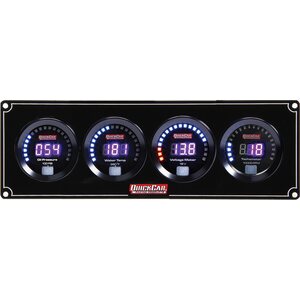 QuickCar - 67-3047 - Digital 3-1 Gauge Panel OP/WT/Volt w/Tach