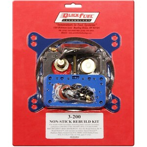 Quick Fuel - 3-200QFT - 4160 Rebuild Kit - Non-Stick