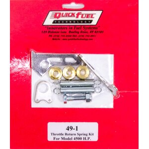Throttle Return Spring and Brackets