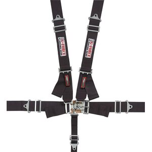 G-Force - 6000BK - Indivd. Shoulder Harness Pull-Down Blk Pro Series