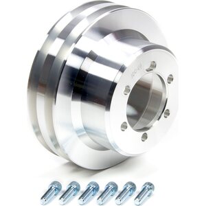 March Performance - 10049 - 2 Groove Crank Pulley 6-1/2in
