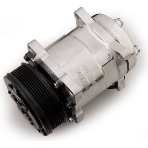 March Performance - P413 - A/C Compressor Sanden Style 508 Chrome