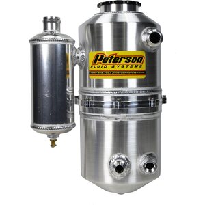 Peterson Fluid - 08-0783-CC - 1.5 Gal 2 Piece Drag Tank w/Catch Can