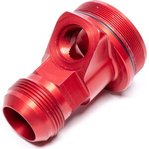 Peterson Fluid - 09-0400-032 - End Cap -20AN Inlet w/ -10an Accessory Port