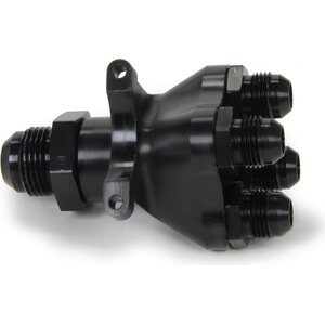 Peterson Fluid - 10-1080 - 5-Way Billet Manifold 12 x 8 x 8 x 8 x 8